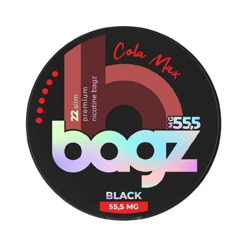 BAGZ Cola Max Black
